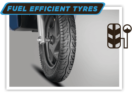 Planet Honda - Front 90/90-12 Tubeless Tyre 